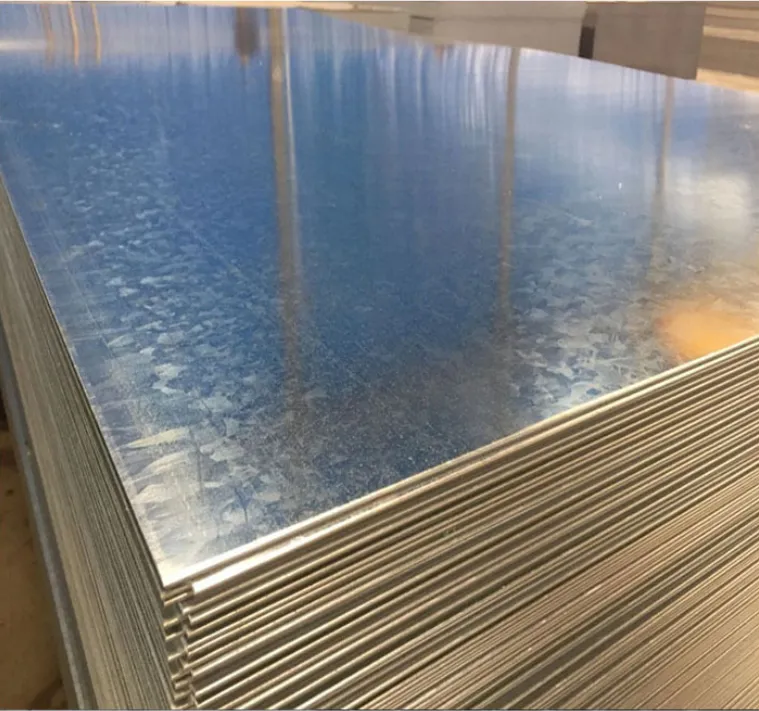 Galvanized steel plate